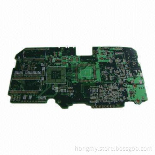 High-density Multilayer PCB with Green Solder Mask and 1oz Copper Thickness